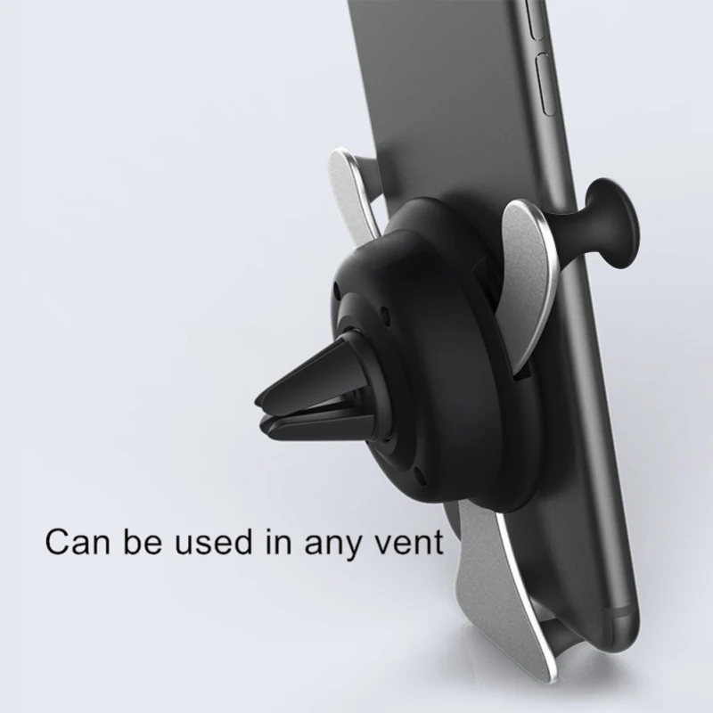 

Creative Funny Car Phone Holder Installation Vent Fashion Gravity Bracket Universal Mobile For Phone GPS Soft Anti-slip Holder