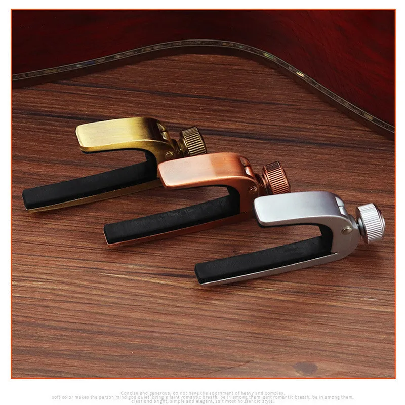 elektrische akustische gitarre capo bass violine ukulele gitarre kapodaster capotraste trigger einhand tune clamp trigger 3 farben metall capo free