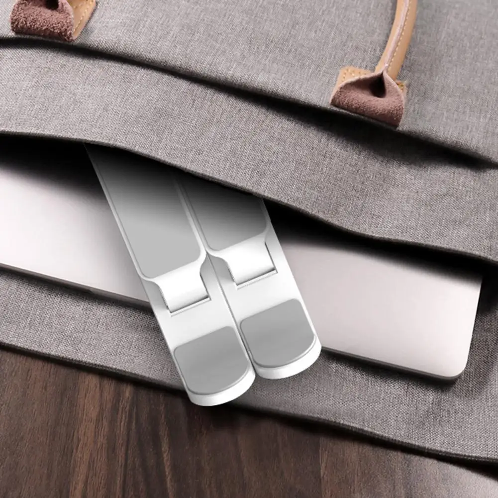 

Portable Laptop Stand Foldable Support Base Notebook Stand For Macbook Pro Computer Laptop Holder Cooling Bracket Riser