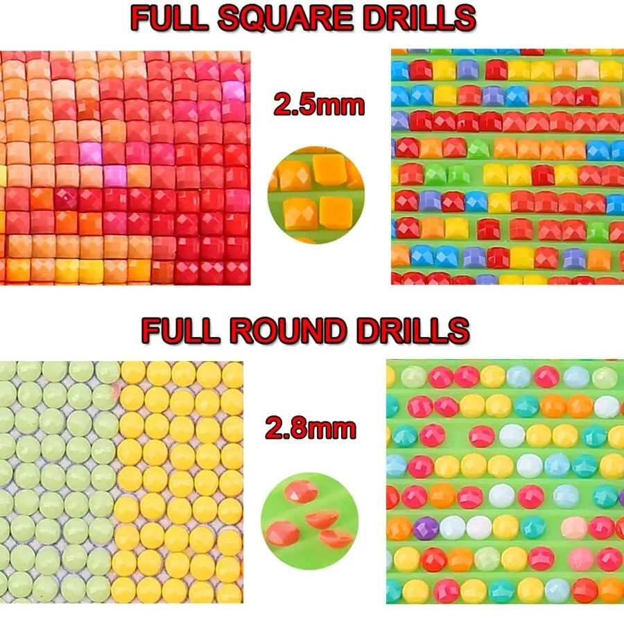 Wholesale DMC 447 Colors Square/Round Diamond Sale Can Choose Small Parcel Painting Embroidery Crystal Beads Accessory |