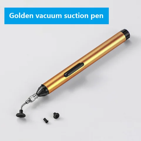 SMD IC Вакуумные всасывающий насос для перьевых ручек жидкость для снятия присоски Пайка и Распайка BGA Палочки инструмент Анти-статический с 3 присосками