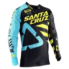 2021 Santa Cruz Enduro горный велосипед Джерси MX Мотокросс BMX гоночный Джерси DH с длинным рукавом Велоспорт одежда MTB футболка