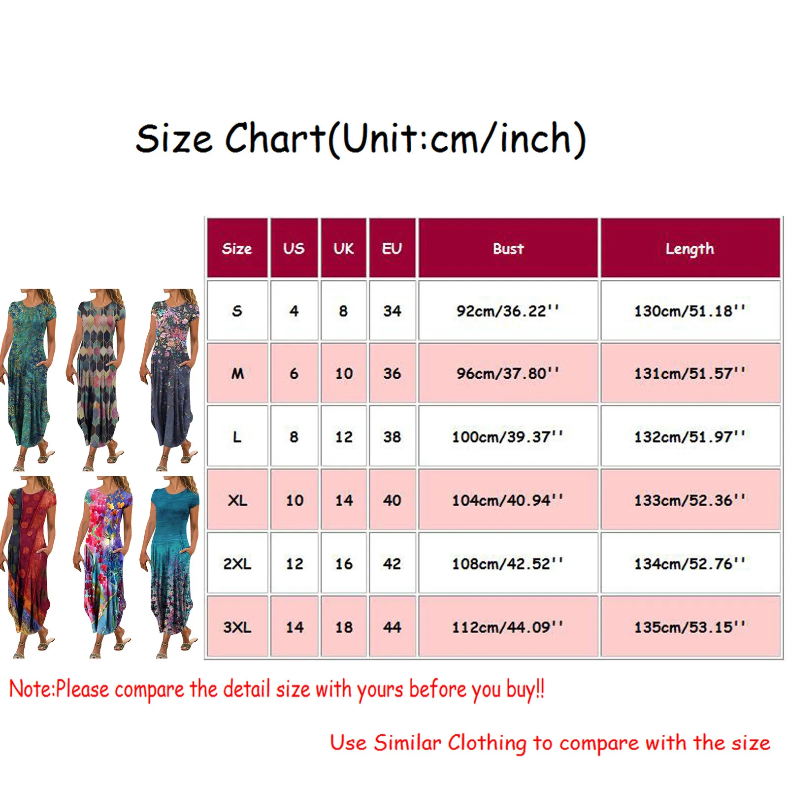 

2021 Summer Boho Beach Dress Women Retro Printed O-Neck Short Sleeve Long Dress For Women Casual Loose Maxi Sundress