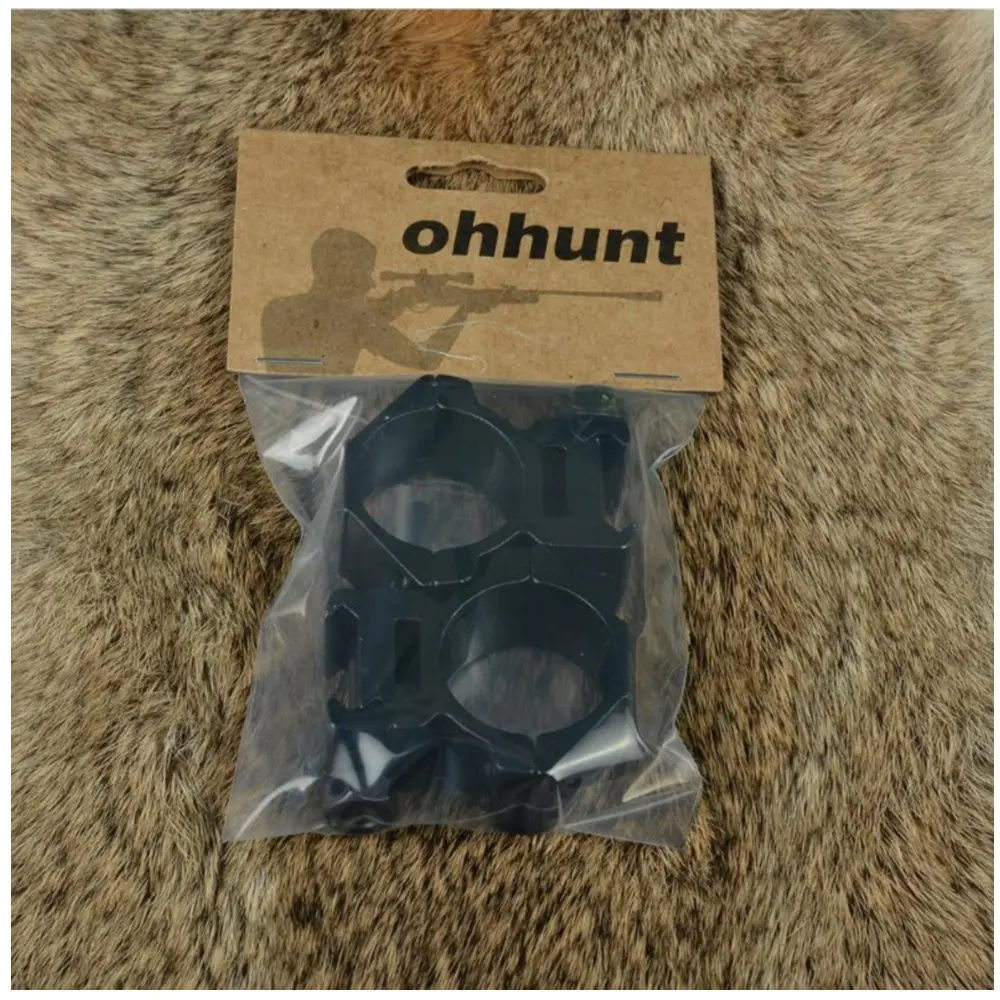 

ohhunt 30mm 2PCs Medium Profile 20mm Picatinny Weaver Rings Tactical Hunting Scope Mounts Accessories
