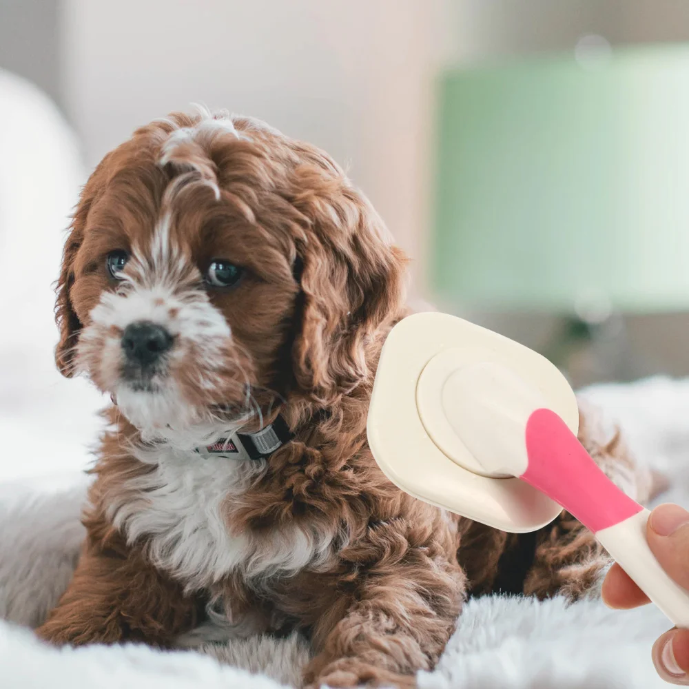 Щетка для груминга домашних животных расческа удаления шерсти кошек и собак 1 шт.