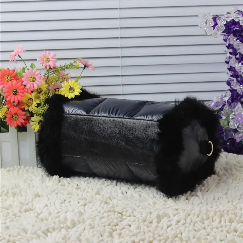 Новинка 2021 роскошная дизайнерская женская сумка из кроличьего меха новая зимняя