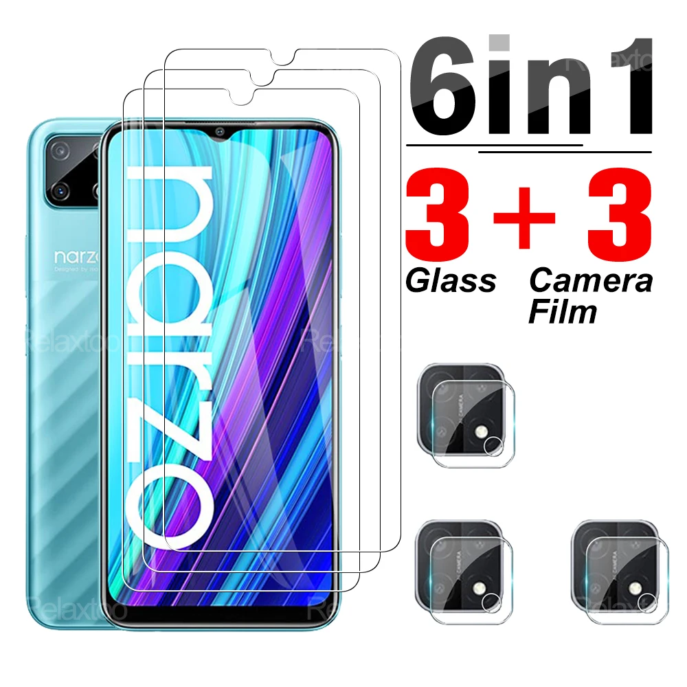 

Защитное стекло 6 в 1 для камеры Oppo Realme C25, Narzo30, Realmy C, A 30, 25, 30a