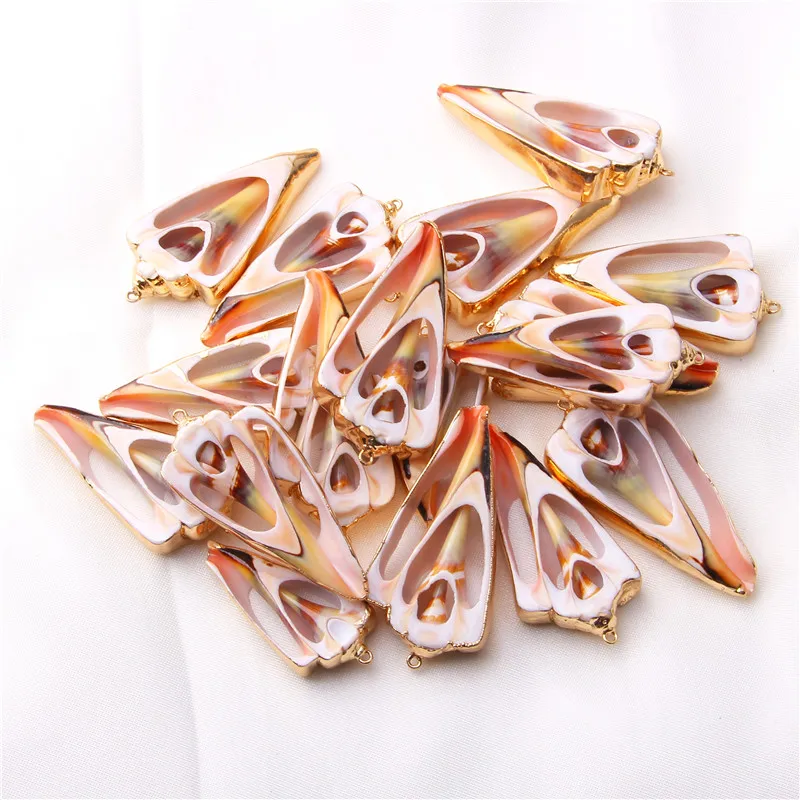 Подвески из натуральной ракушки бусины ракушек аксессуары для самостоятельного