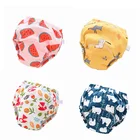 Детские тренировочные трусики, тканевые моющиеся подгузники, 6-слойный сетчатый дышащий весенний многоразовый подгузник для новорожденных, От 0 до 3 лет, трусики для малышей