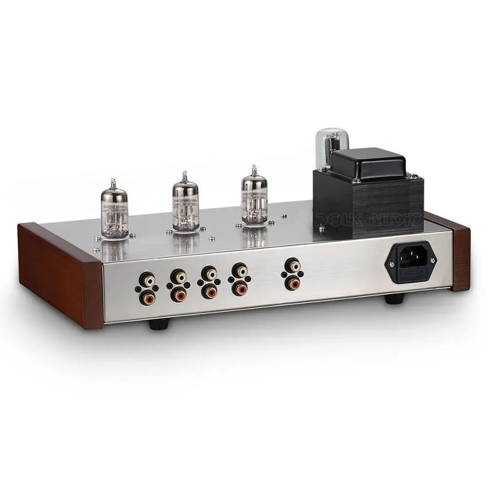 Nobsound HiFi 12AX7B вакуумный трубчатый Предварительный усилитель стерео домашний аудио