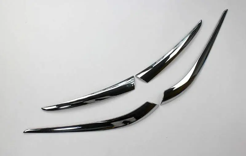 for Nissan Qashqai 2014- 2018 ABS Chrome Rear Tail Light Eyebrow Cover Trim 4pcs | Автомобили и мотоциклы