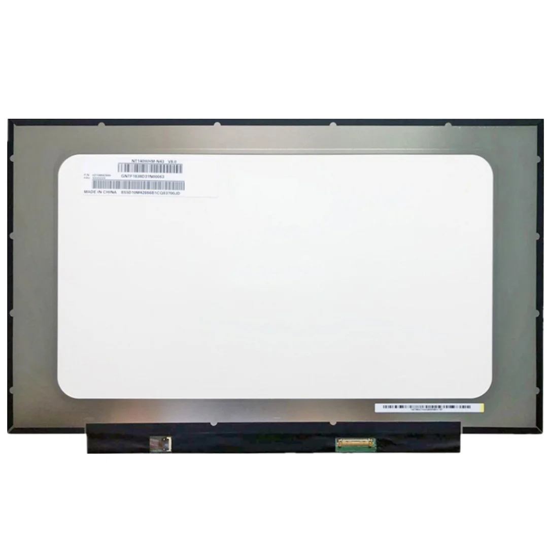 NT140WHM-N43 14 0 дюймов ноутбук Экран eDP 30 контактов ЖК-дисплей матрица Дисплей HDPanel 1366*768