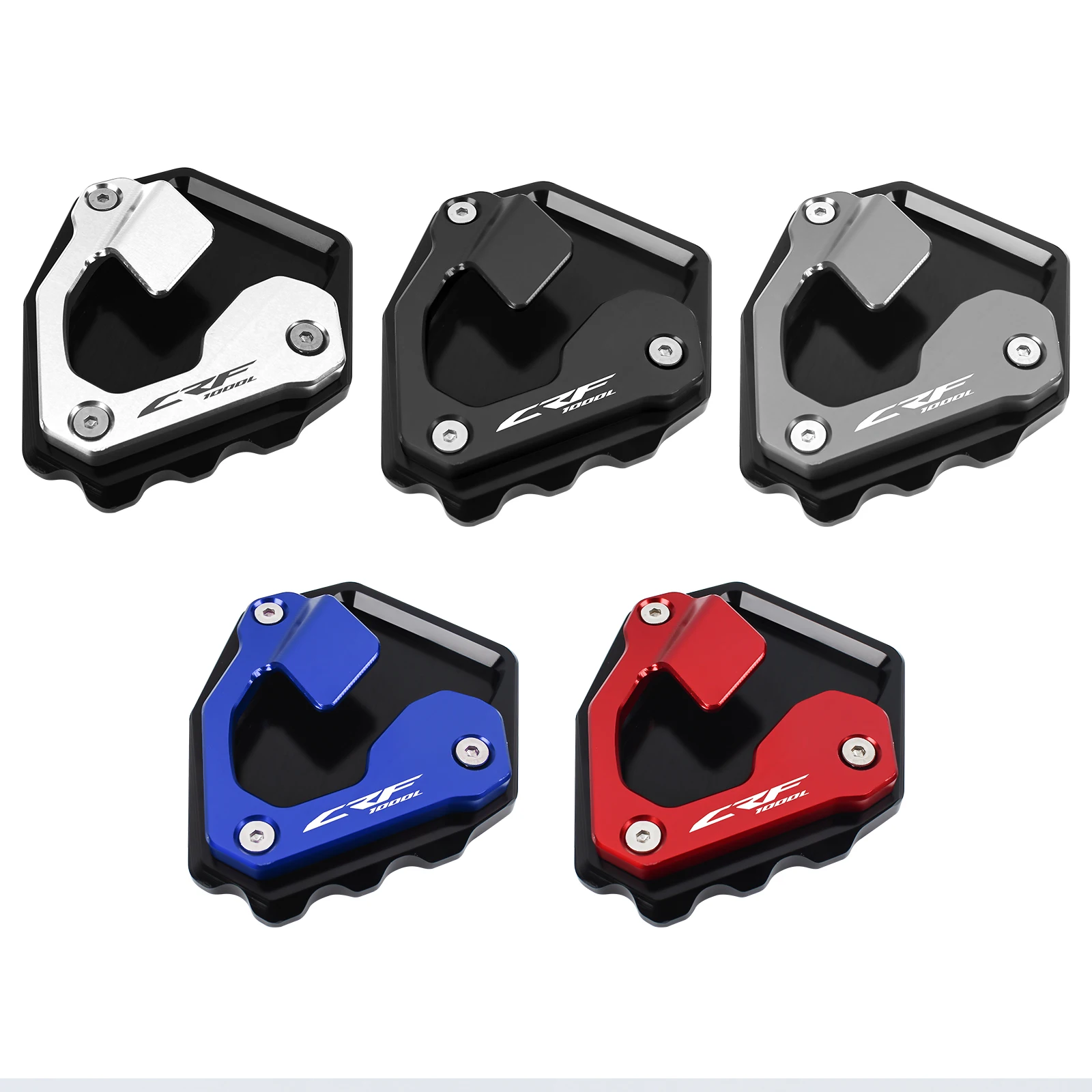 

Motorcycle Side Stand Enlarge Extension Pad Support Plate Enlarge Stand Modified Kickstand for Honda CRF1000L Africa Twin CRF 10