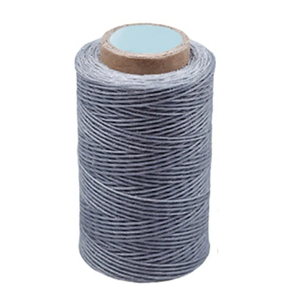 

Плоская Вощеная швейная линия толщиной 250 м 150D 0,8 мм, вощеная нить для кожи, вощеный шнур для кожи, ручная строчка