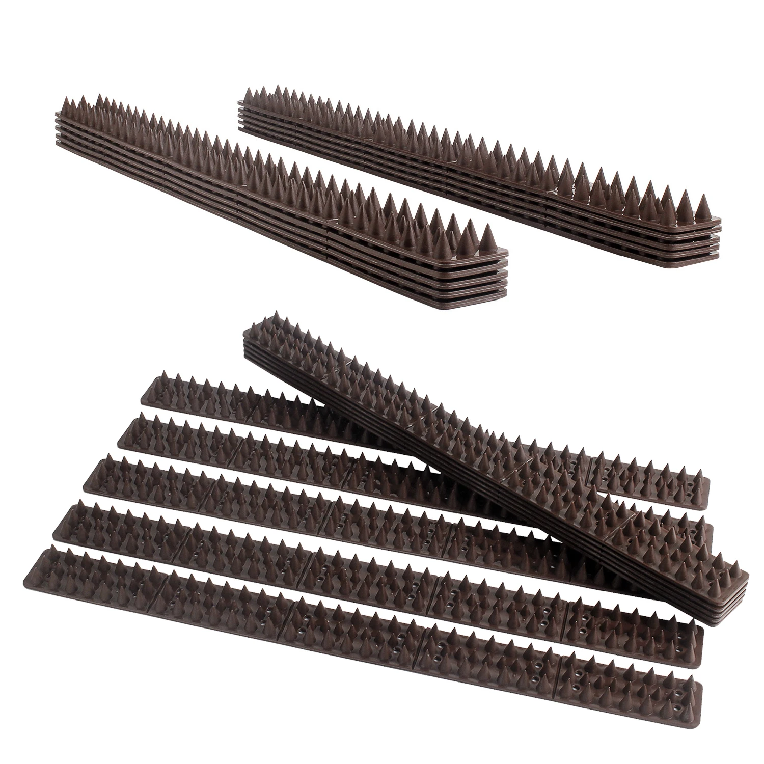 50 шт. Репеллент для птиц кошек собак пластиковые полоски привод вниз столбик шипы