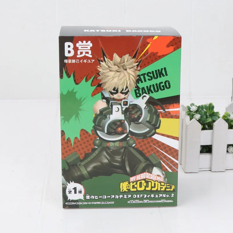 My Hero Academy DXF фигурка мидория изюку бакугу кацуки шото Тодороки шото аниме модель фигурки Banpresto игрушка подарок 10-16 см - Цвет: B box