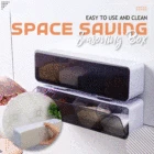 Настенный держатель для специй, органайзер для сахарной чаши, солонки, шейкер, набор для ложек, кухонные принадлежности, бытовые приправы