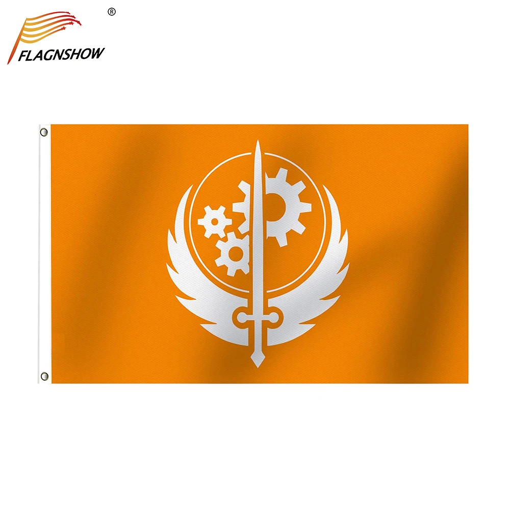 

Brotherhood of Steel Expedition DC Flag BoS Flags 3x5 Ft Fallout 4 Merchandise