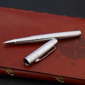 Новые металлические ручки для подарков, серебристый, зеленый; Серый линия бочонок классическая офисная ручка-роллер