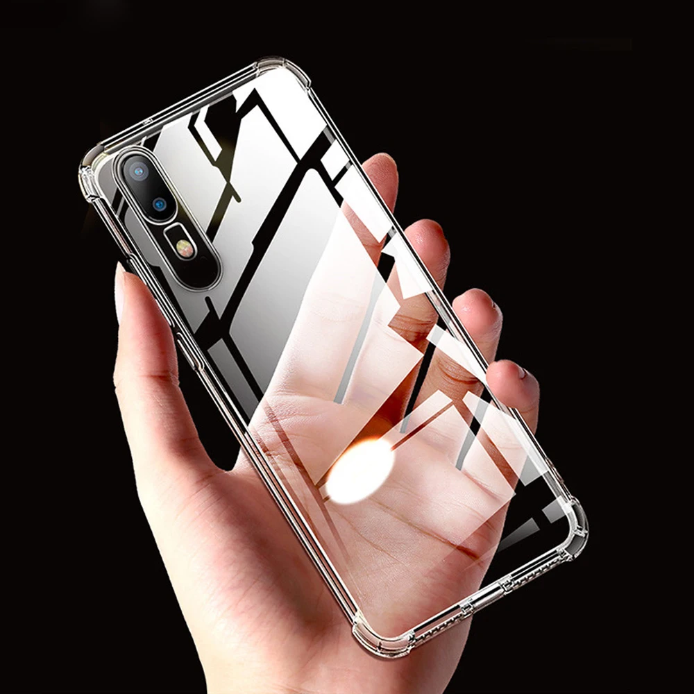 Силиконовый чехол для huawei p smart Z противоударный plus 2019 2018 роскошный бампер