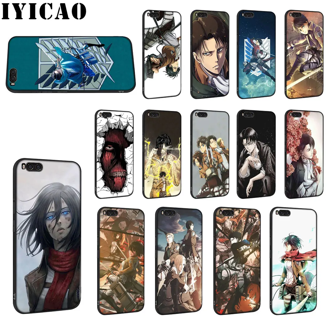 Мягкий чехол Attack on Titan для Redmi Note 6 5 7 K20 c Pro 5A 16G 32G/64G Prime 7A Go | Мобильные телефоны и