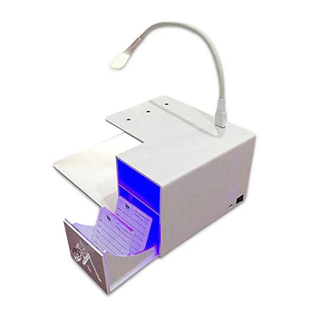Дезинфекция Макияж инструмент USB питание u-образный Подушка Профессиональный эргономичный прививка практичный набор для наращивания ресниц светодиодный свет