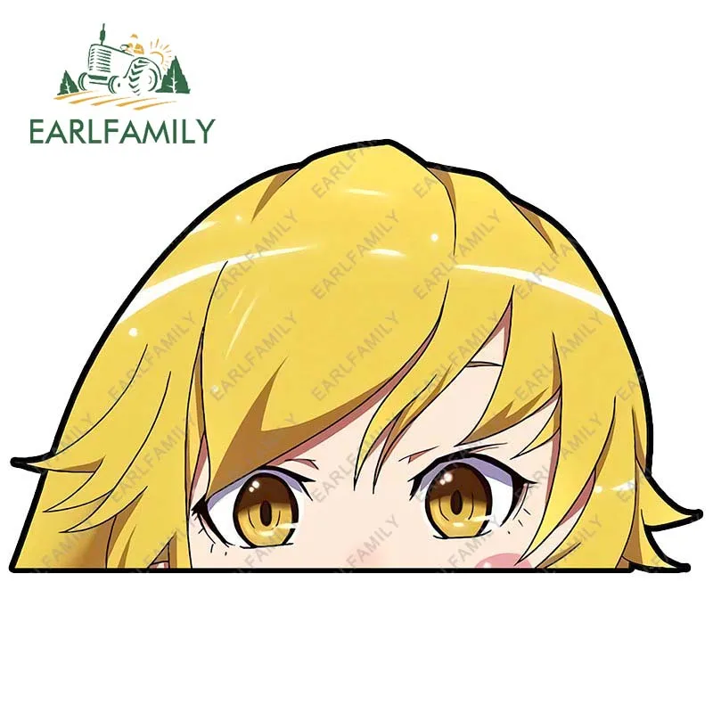 Водонепроницаемая наклейка EARLFAMILY для мотоцикла серии Monogatari Shinobu 13 см х 8 1 |