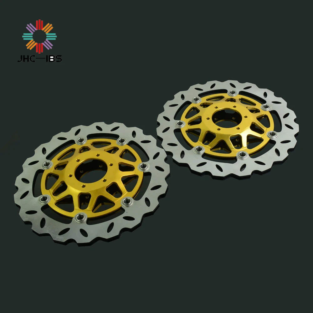 Мотоцикл 296 мм волнистые передние ротор плавающего тормозного диска для VFR800 VF800R