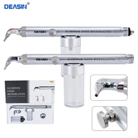 deasin 2in1dental aluminum oxide micro blaster low speed alumina air abrasion polisher microetcher sandblasting with water spray