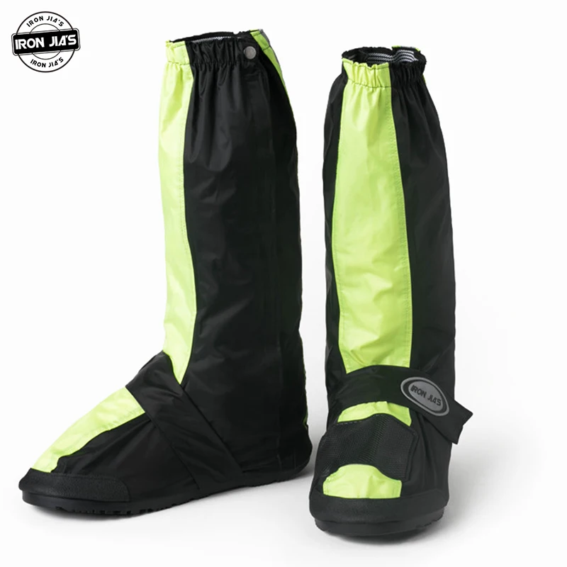 Водонепроницаемые непромокаемые сапоги в байкерском стиле IRON JIA'S Нескользящие