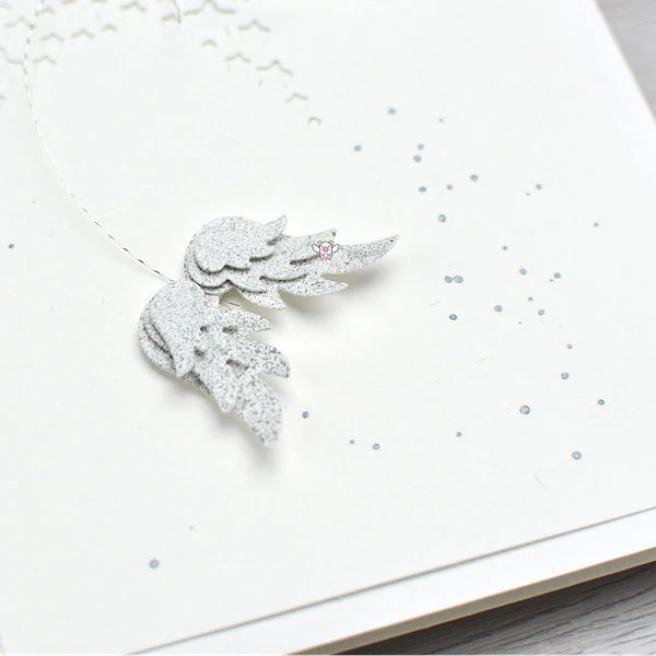 Крылья звезды украшения металлические трафареты DIY бумага для