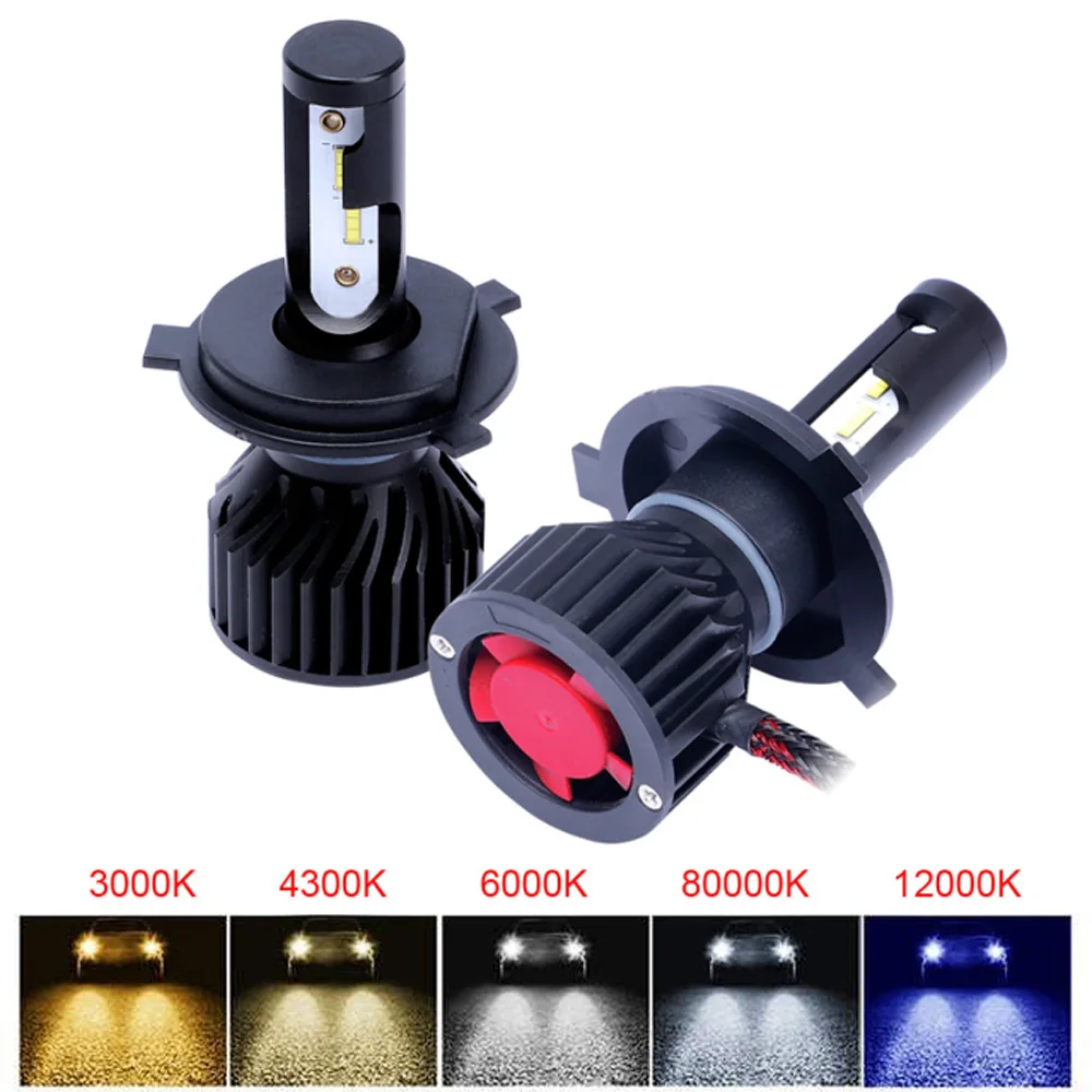 

Elglux LED H7 H4 With ZES Chips Canbus Car Headlight Bulbs H1 LED H11 H8 HB3 9005 HB4 Lamp 8000K 6000K 12V 12000Lms