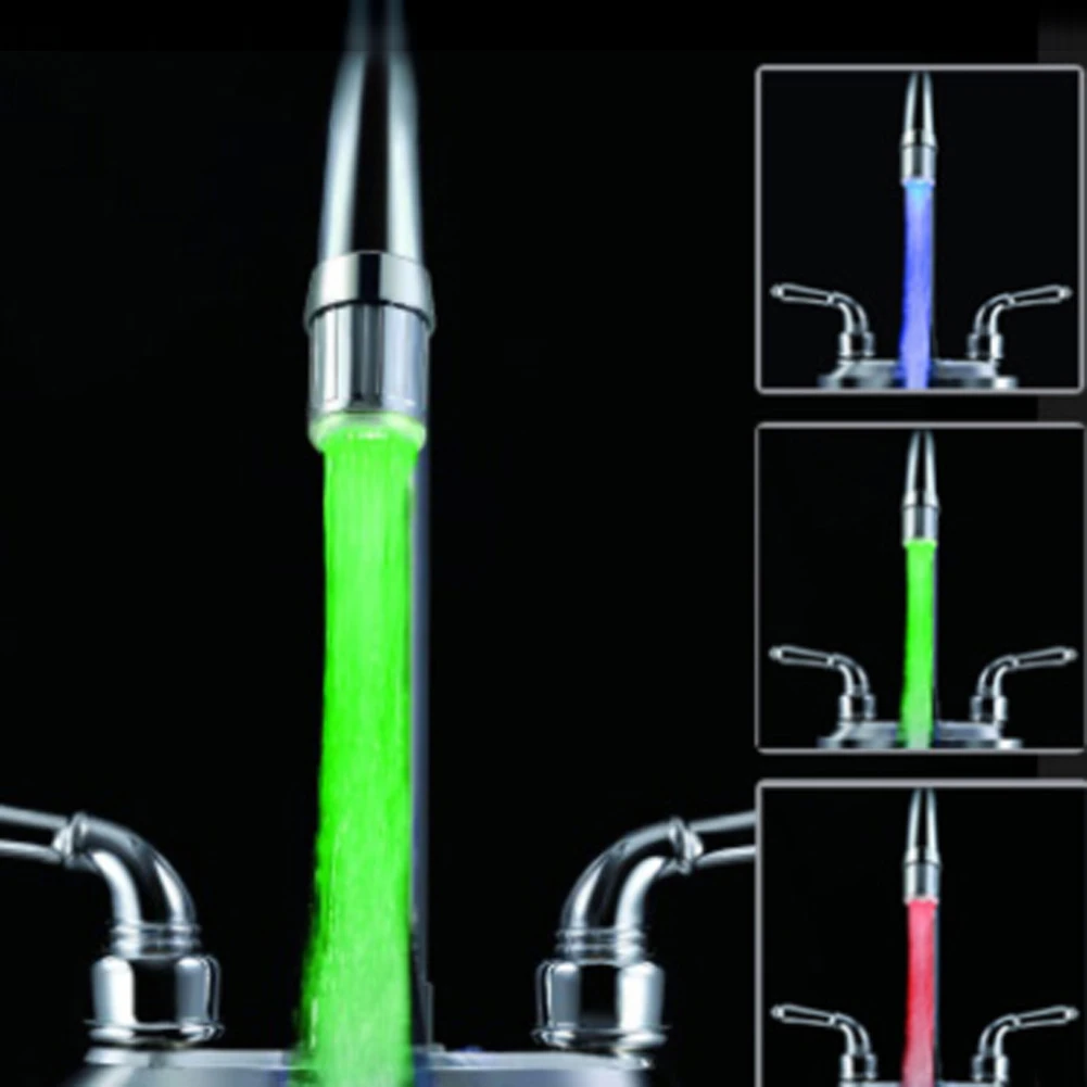 Светодиодный светильник кран RGB цвета сцинтилляции температуры распыления