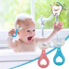 Детская зубная щетка U-образной формы, Силиконовая зубная щетка для чистки зубов младенцев от 2 до 12 лет, зубная щетка U-образной формы для ухода за полостью рта