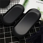 Матовая обеденная тарелка из нержавеющей стали, черная десертная тарелка, фруктовый торт, поднос для снэков, кухонная тарелка, Западный стейк, кухонная тарелка L1