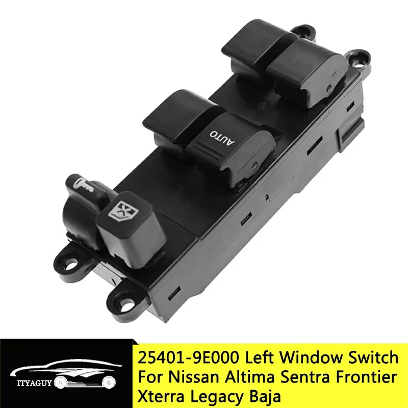 Высококачественный выключатель для стеклоподъемника 25401 9E000 Nissan Altima Sentra Frontier Xterra