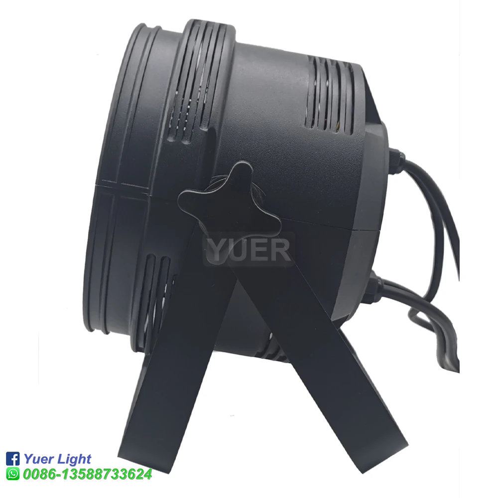 18x18 Вт RGBWA UV 6IN1 светодиодный плоский Par ОСВЕЩЕНИЕ DMX 512 алюминиевый DJ Эффект