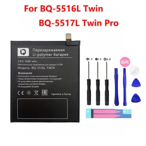 Аккумулятор для смартфона BQ BQ-5517L BQ-5516L Twin Pro BQ5516L BQ5517L, 100% мАч + Инструменты