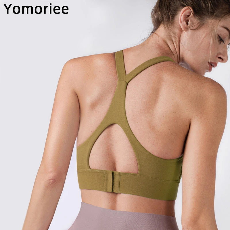 

Женский бюстгальтер для йоги с эффектом пуш-ап и перекрестной спинкой, эластичное пикантное быстросохнущее нижнее белье, спортивное белье ...