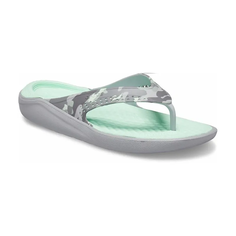 CROCS LiteRide Printed Camo Flip UNISEX|Пляжные и уличные сандалии| |