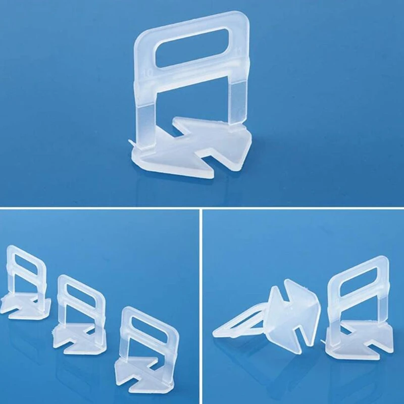 200PCS Tile System Clips 1/16 Inch Leveler Spacers More Flexible Combination For Leveling Installation | Инструменты