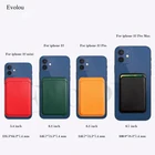 Чехол из натуральной кожи с отделением для карт для iphone 12 Pro Max