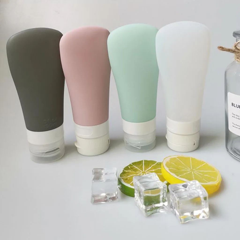 Герметичные многоразовые бутылки косметическая бутылка пустые тубы дорожные