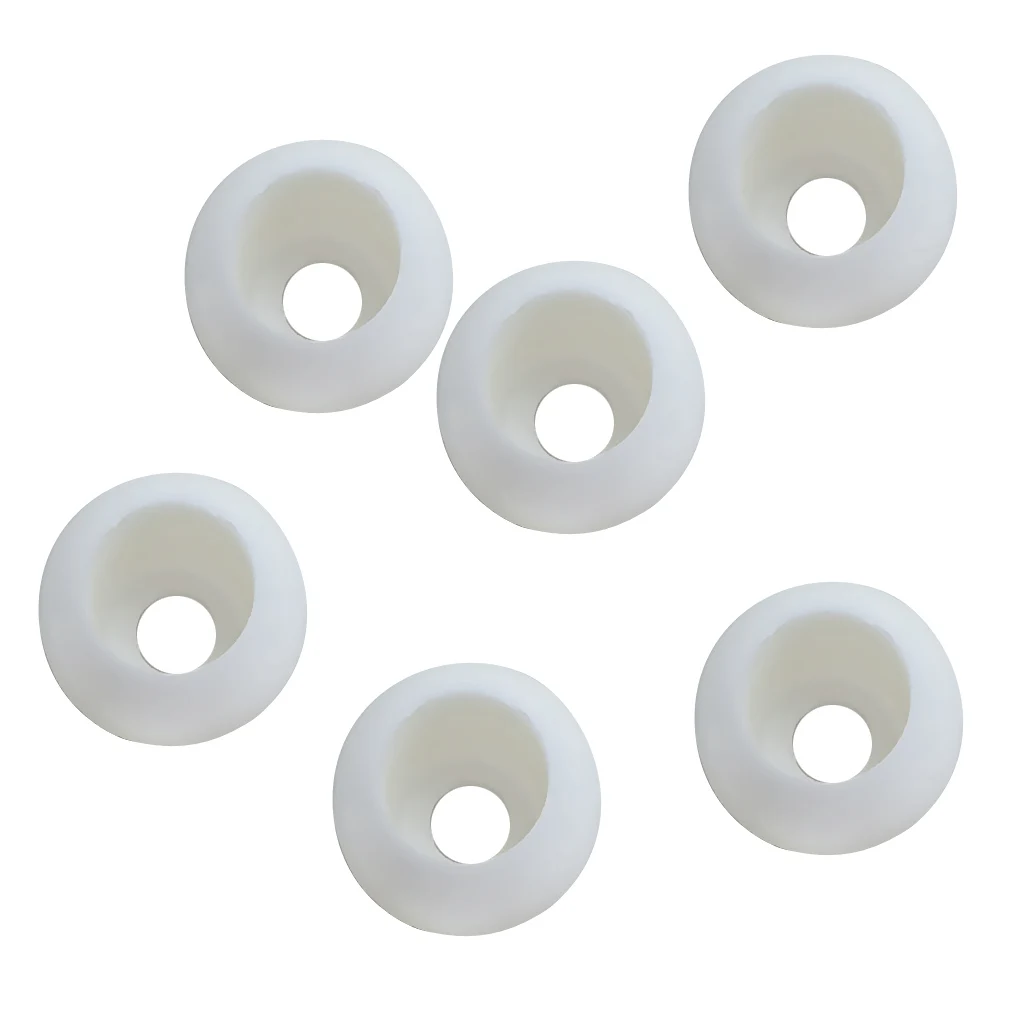 6 Pieces Elastic Shock Cord Bungee Rope Toggle Round Ball End Lock Stopper Stop Buckles Gear Replacement | Спорт и развлечения