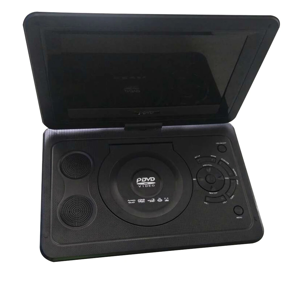 HD мини домашний 13 9 дюймов портативный поворотный экран ТВ игра USB CD
