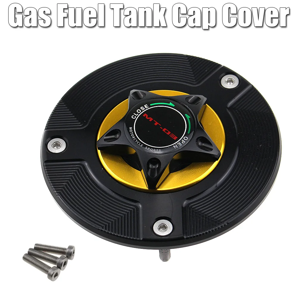 Задняя крышка для мотоциклетного бака с логотипом MT-03 алюминиевые аксессуары