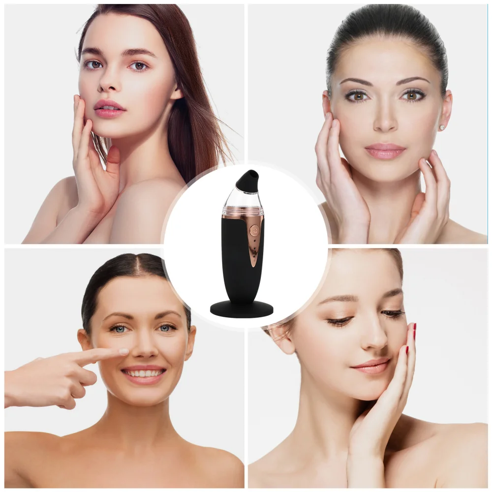 

1pc Facial Blackhead Remover Useful Acne Extractor Blackhead Suction Instrument