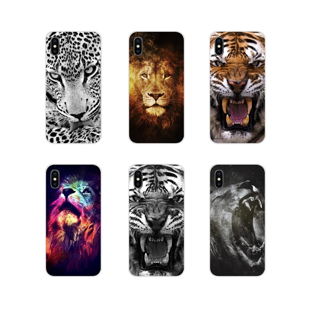 Чехол для мобильного телефона Классический классный Модный чехол с Львом тигром