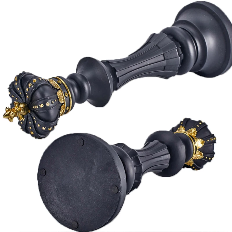 Шахматные украшения король и королева война лошадь шахматы домашний магазин