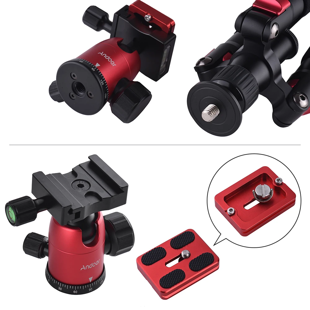 Настольный портативный мини штатив Andoer Трипод для цифровой зеркальной камеры Canon